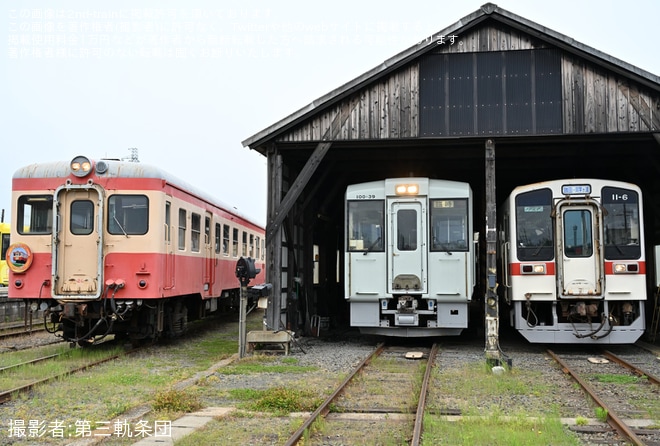 那珂湊駅で撮影された【ひたちなか】鉄道ファンの有志にてひたちなか海浜鉄道での貸切運転及び撮影会が開催