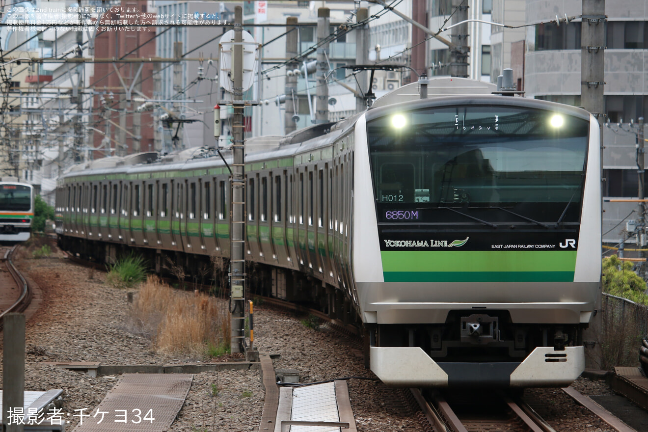 【JR東】E233系6000番台クラH012編成　東京総合車両センター入場回送の拡大写真