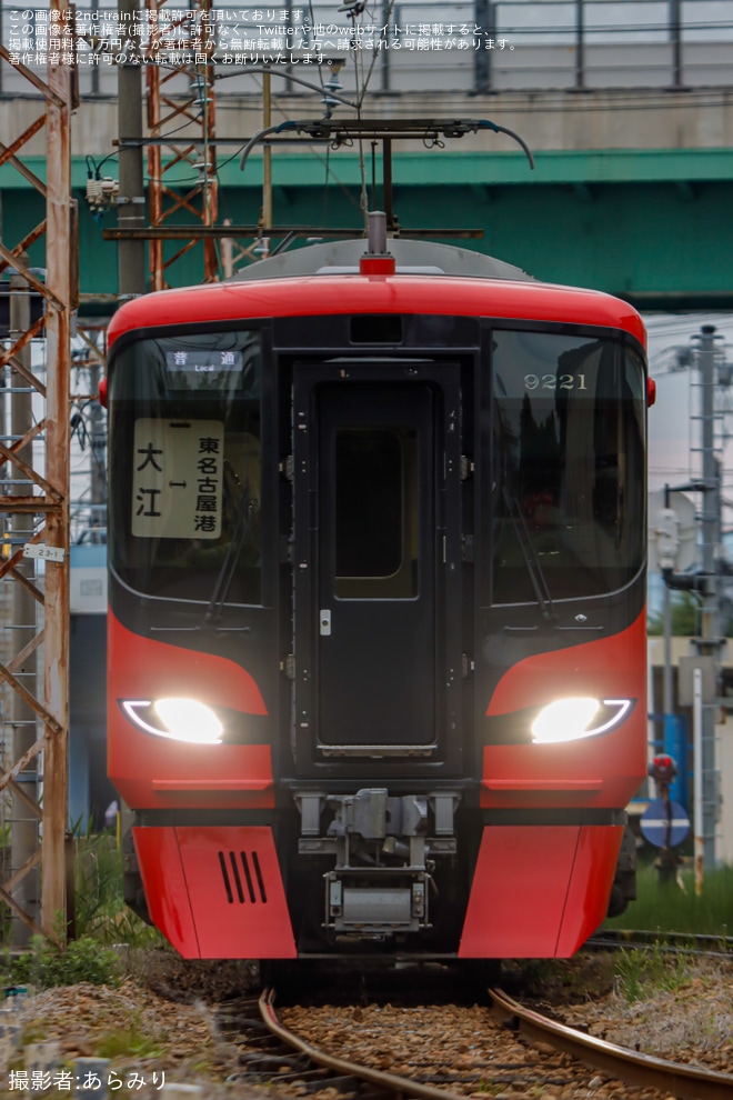 【名鉄】築港線のワンマン運用に9100系9121Fが充当