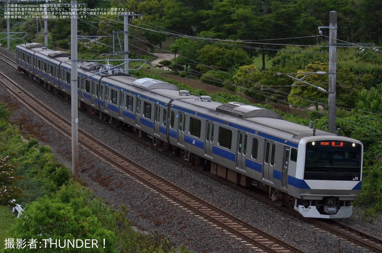 【JR東】E531系K464編成郡山総合車両センター出場回送の拡大写真
