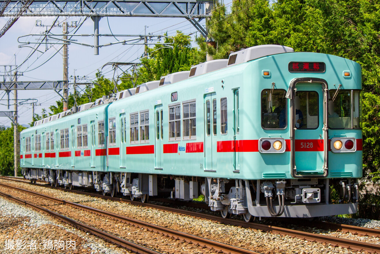 【西鉄】5000形5128F検査出場試運転の拡大写真