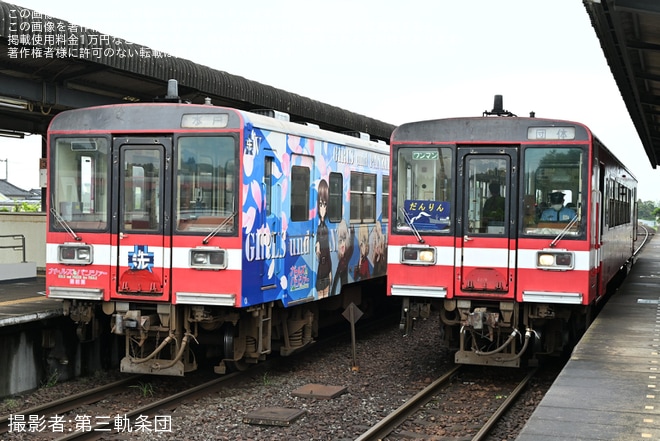 【鹿臨】鉄道ファンの有志にて鹿島臨海鉄道での貸切運転及び撮影会が開催を不明で撮影した写真
