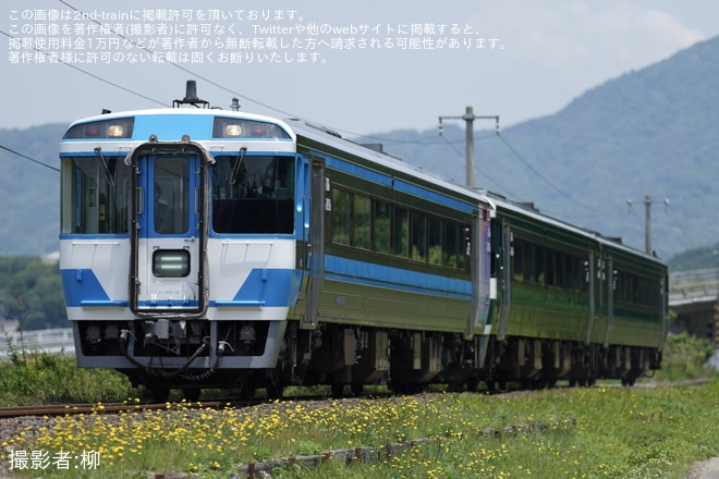 【JR四】キハ185系3両使用 乗務員訓練(202505)