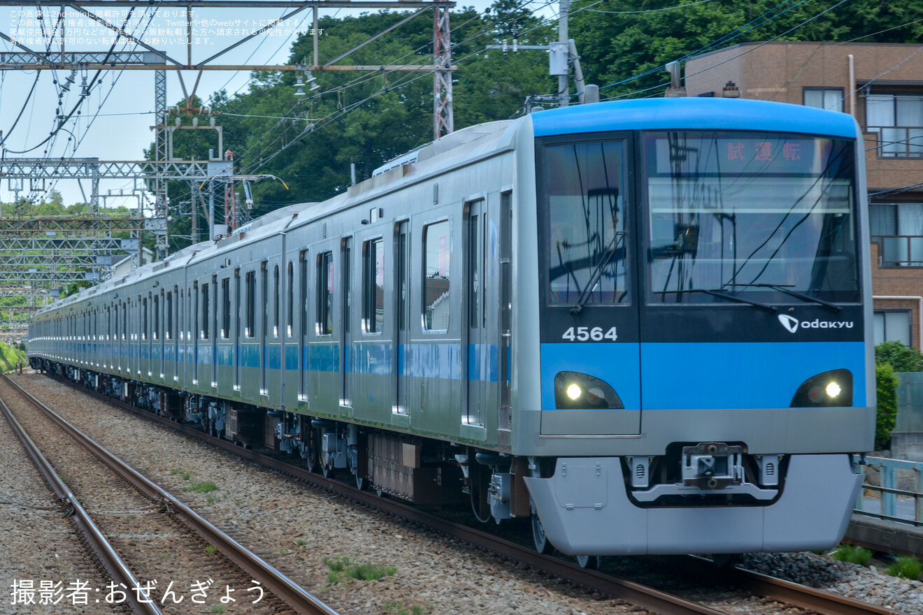 【小田急】4000形4064F(4064×10)全般検査明け試運転の拡大写真