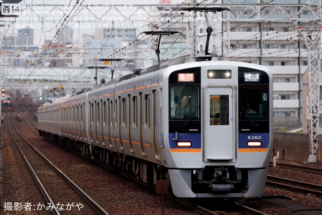 【南海】9000系と8300系の異種併結が1日2本のみの和歌山港行き急行に初充当