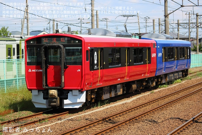 【JR東】EV-E801系G2編成秋田総合車両センター構内試運転