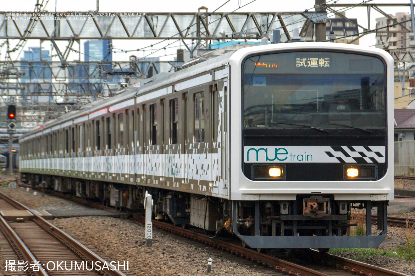 【JR東】MUE-Train(209系多目的試験車)東海道線試運転(202505)の拡大写真