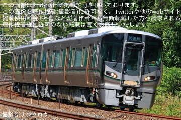 【JR西】227系SR11編成吹田総合車両所本所出場試運転