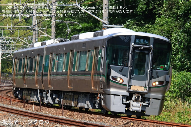 【JR西】227系SR11編成吹田総合車両所本所出場試運転