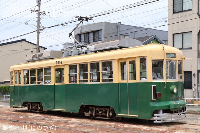 【豊鉄】市内線「復刻デザイン」運転開始を不明で撮影した写真