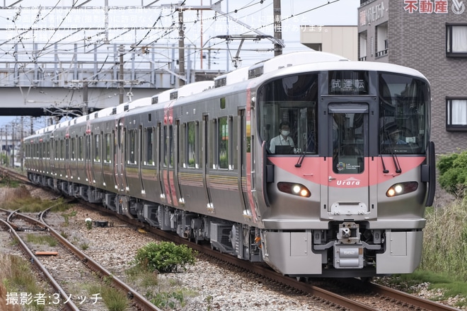 【JR西】227系R21+L31+L32編成が岡山地区で試運転
