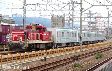 【メトロ】9000系中間車8両川崎車両出場甲種輸送