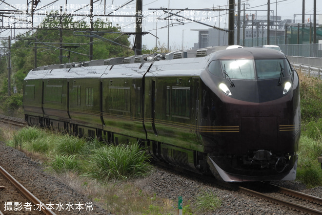 【JR東】「E655系・ハイグレード車両『なごみ(和)』で行く!　常磐線まわり・仙山線経由で行く上野→山形片道の旅」ツアーを催行を大甕駅で撮影した写真