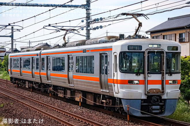 【JR海】313系R204編成 飯田線運用開始を不明で撮影した写真