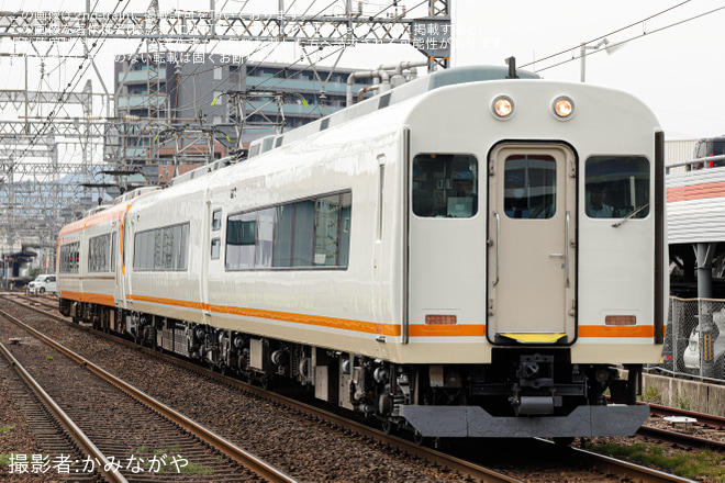 【近鉄】21000系 UB02 五位堂検修車庫出場試運転を五位堂～築山間で撮影した写真