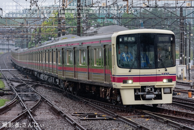 【京王】8000系8712F若葉台工場出場試運転
