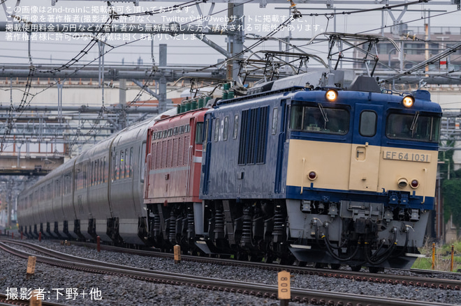 【JR東】EF81-81牽引上野行きカシオペア紀行運転(20250602)
