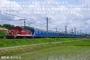 【東臨】71-000形Z12編成J-TREC新津事業所出場甲種輸送