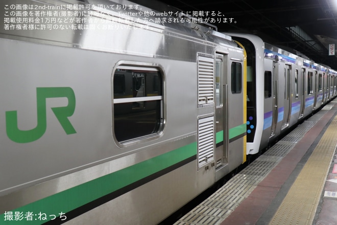 【JR東】E131系800番台(N1編成)が新潟車両センターから配給輸送