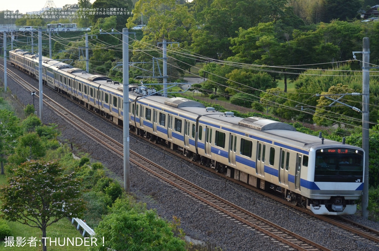 【JR東】E531系K410編成郡山総合車両センター出場回送の拡大写真