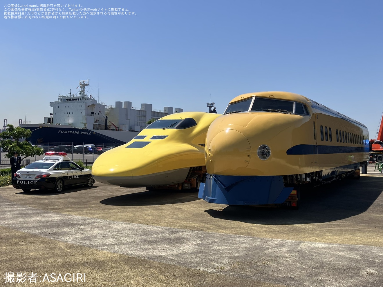 【JR海】922形T3編成と923形T4編成が並ぶ様子が目撃の拡大写真