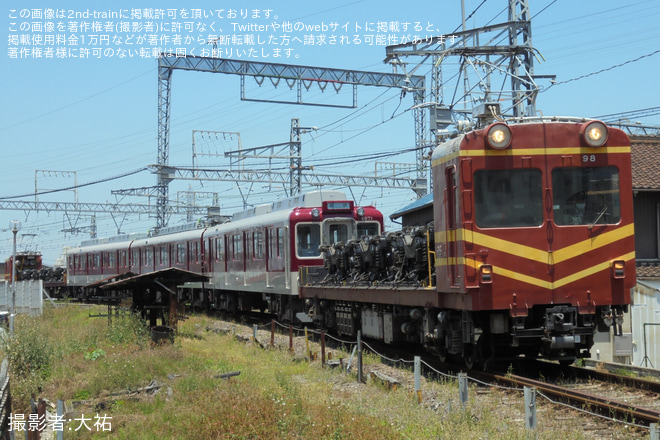 真菅～八木西口間で撮影された【近鉄】6020系C71五位堂検修車庫出場回送