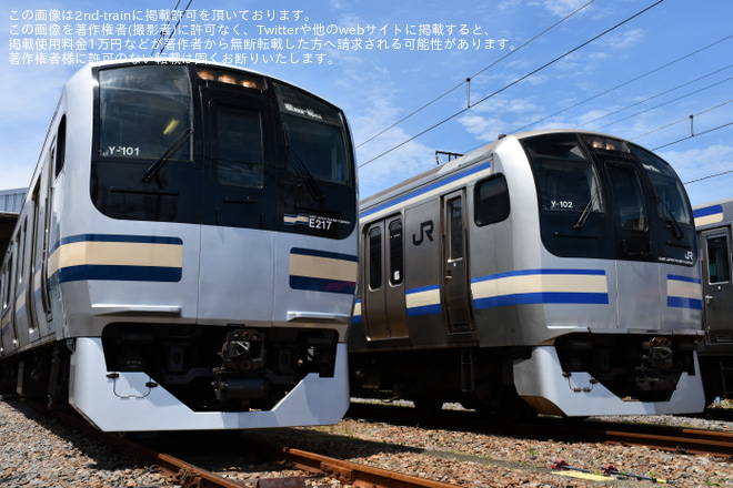 鎌倉車両センター本所で撮影された【JR東】「横須賀線-総武線だョ！全員集合 撮影会」が開催