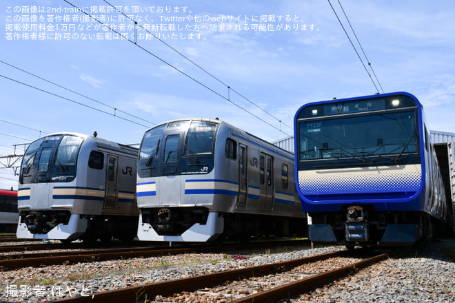 鎌倉車両センター本所で撮影された【JR東】「横須賀線-総武線だョ！全員集合 撮影会」が開催