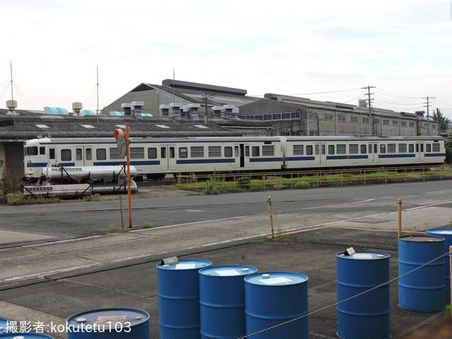 【JR九】415系Fo520編成が小倉総合車両センターにて解体中