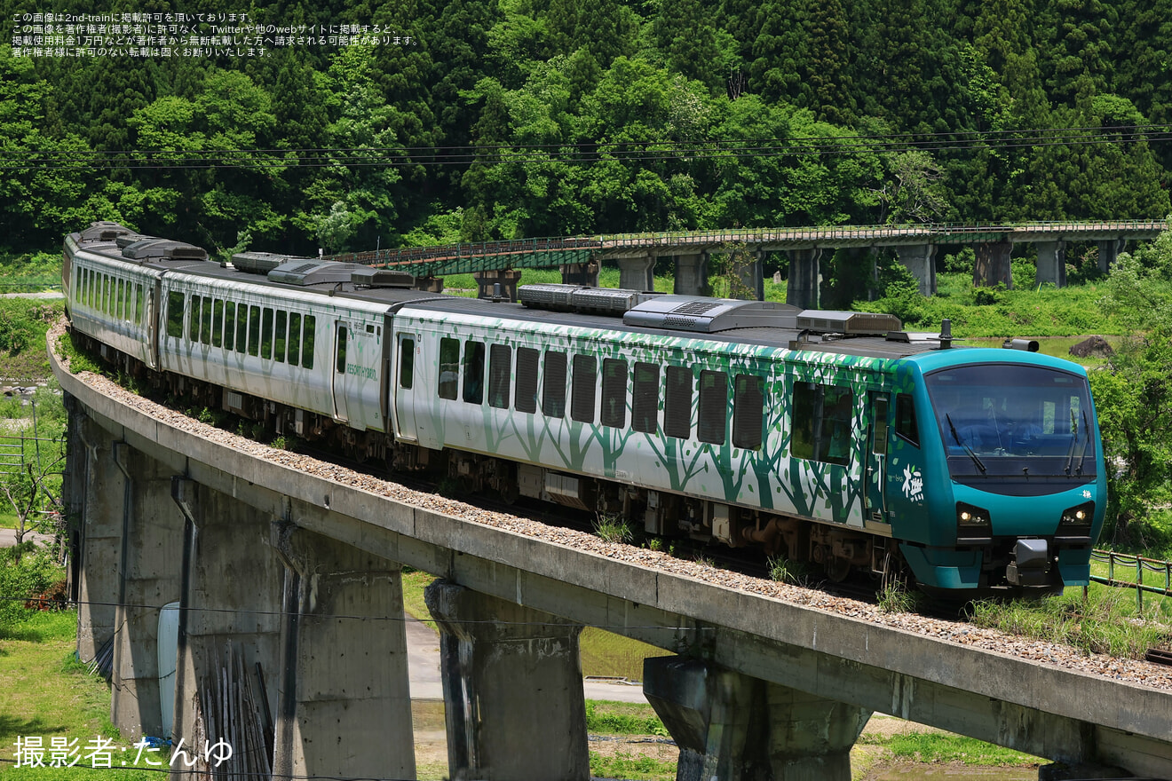 【JR東】只見線に初乗り入れ「『リゾートしらかみ 橅編成』で行く!絶景の只見線日帰りの旅」ツアーが催行の拡大写真