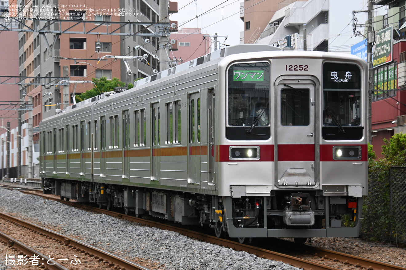 【東武】10030型11252Fが亀戸線での営業運転を開始の拡大写真