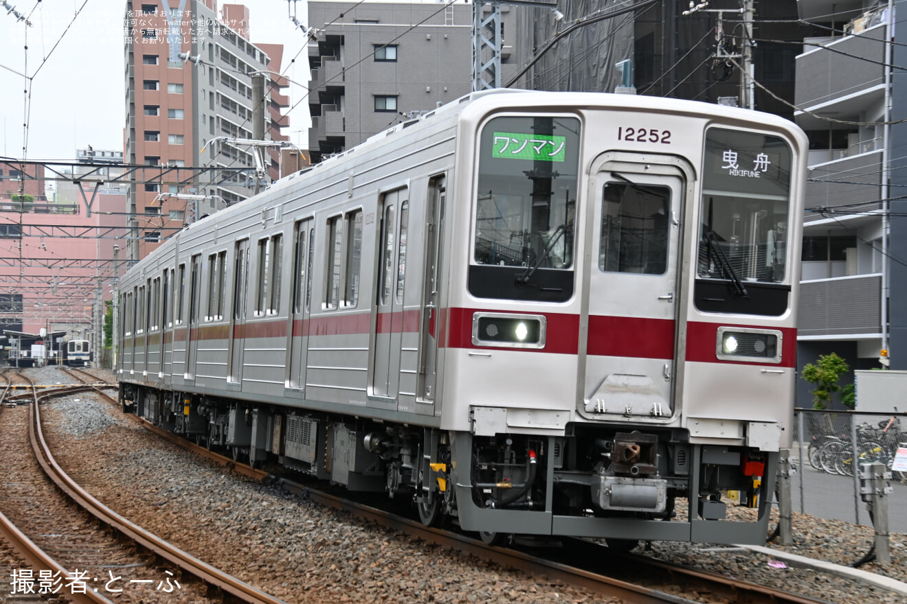 【東武】10030型11252Fが亀戸線での営業運転を開始の拡大写真