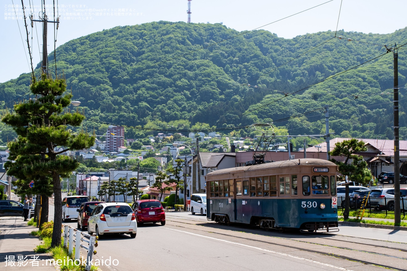 【函館市】530号「路面電車の日」記念運転の拡大写真