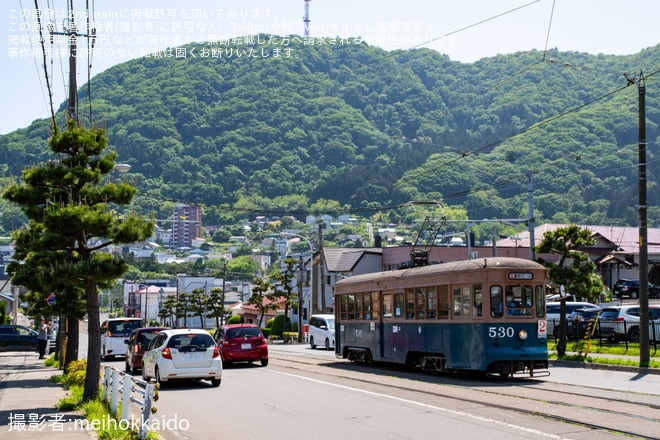 【函館市】530号「路面電車の日」記念運転を不明で撮影した写真