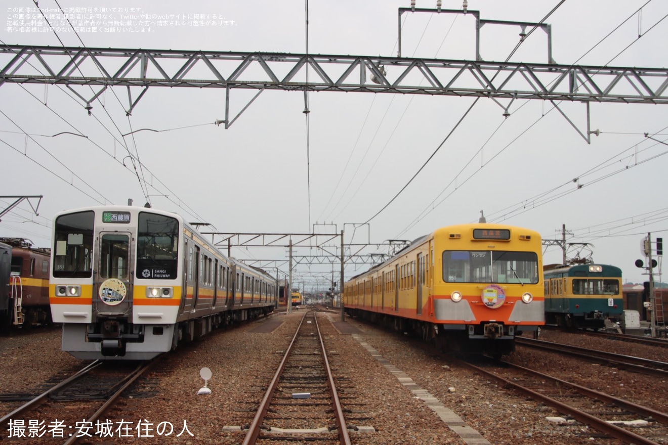 【三岐】「三岐鉄道 新旧車両撮影会ツアー in 保々車庫」開催の拡大写真