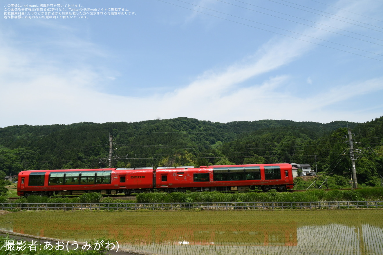【トキ鉄】「えちごトキめきリゾート雪月花」北越急行ほくほく線乗り入れ「新緑の里山紀行」ツアーが催行(2025年6月)の拡大写真