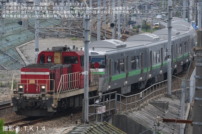 【JR北】733系B‐4106編成+B-4206編成甲種輸送