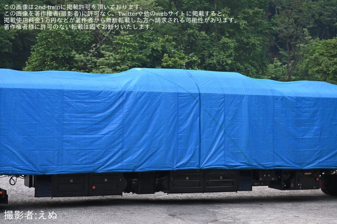【JR東】クモハ115-1030が青梅鉄道公園へ陸送を不明で撮影した写真