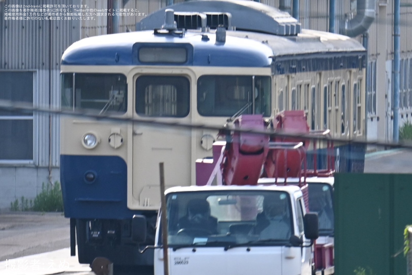 【JR東】クモハ115-1030が青梅鉄道公園へ陸送の拡大写真