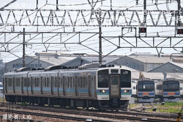 JR東】211系N308編成長野総合車両センター入場 |2nd-train鉄道ニュース