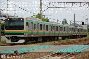 【JR東】E231系S-02編成秋田総合車両センター構内試運転