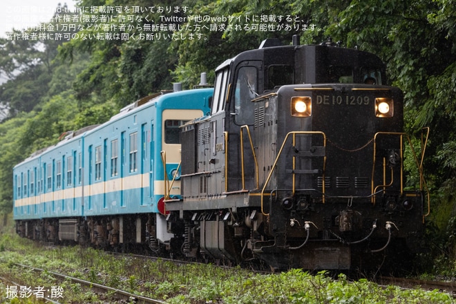 【JR九】103系E17編成が国鉄色復刻塗装 となり小倉総合車両センター出場