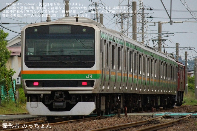 【JR東】E231系コツS-02編成 秋田総合車両センター出場配給