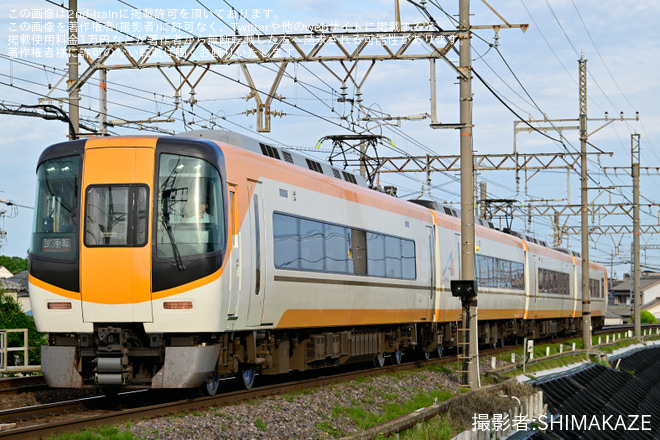 楠～北楠間で撮影された【近鉄】22000系 AL06塩浜検修車庫出場試運転