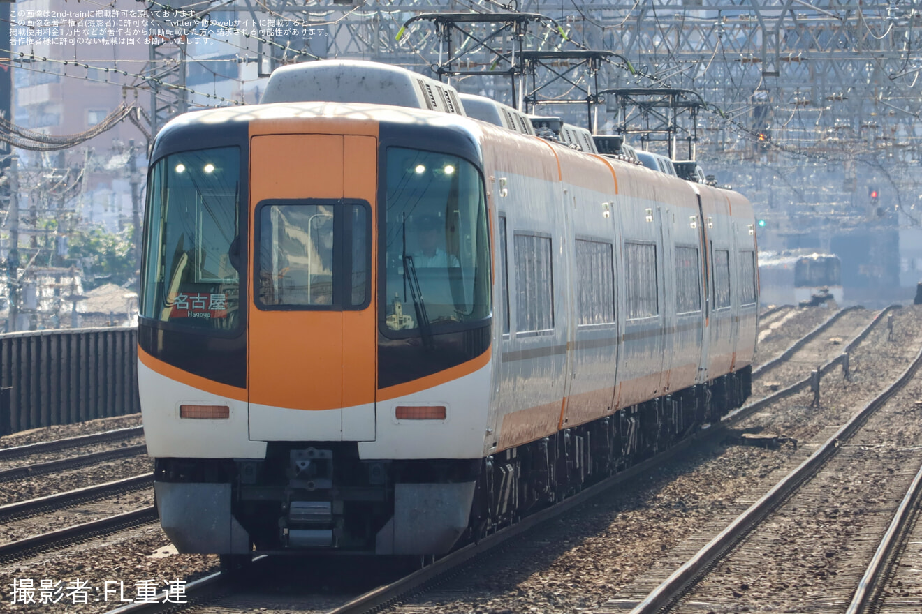 【近鉄】22000系 AS23+AL07による名阪特急代走の拡大写真