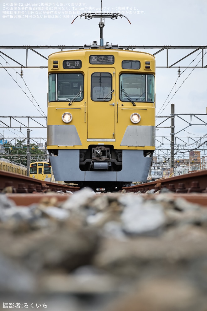 【西武】「ありがとう旧2000系撮影会」開催を上石神井車両基地で撮影した写真