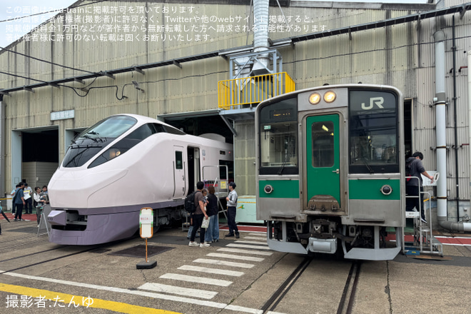 【JR東】「郡山総合車両センター トレインフェスタ2025」開催を郡山総合車両センターで撮影した写真