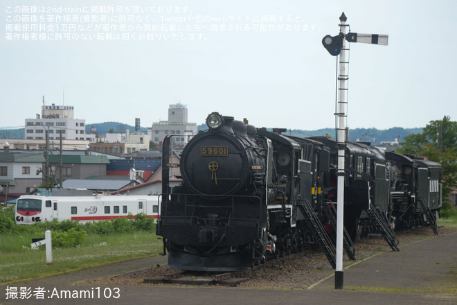 【JR北】キヤE193系「East i-D」宗谷本線検測を名寄～名寄高校間で撮影した写真