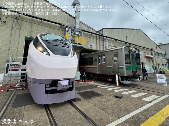 【JR東】「郡山総合車両センター トレインフェスタ2025」開催を郡山総合車両センターで撮影した写真