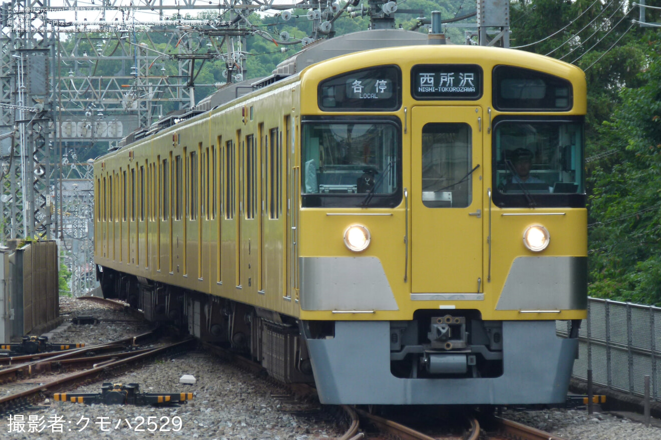 【西武】2000系2535Fが狭山線運用に充当の拡大写真